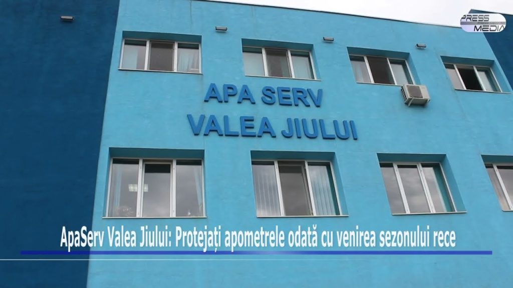 ApaServ Valea Jiului: Protejați apometrele odată cu venirea sezonului rece