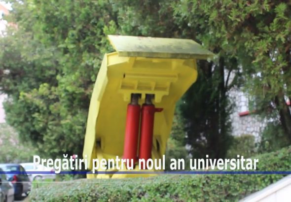 Pregătiri pentru noul an universitar