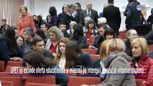 UPET își extinde oferta educațională și mizează pe interesul crescut al viitorilor studenți
